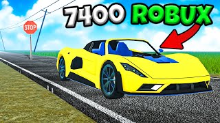 ❄️ WYDAŁEM 7400 ROBUX NA LIMITOWANY POJAZD? | ROBLOX |