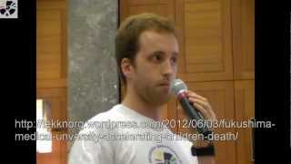 Me about Pro Nuclear Healthcare in Japan - Geneva May 12th 2012 @Tekknorg