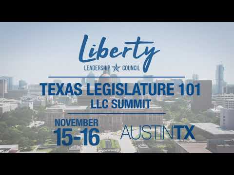 Texas Legislature 101 LLC Summit Preview - Texas Legislature 101 LLC Summit Preview