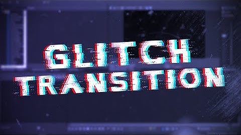 Vegas Pro 15: How To Make A Glitch Transition - Tutorial #259