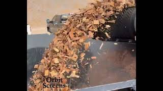 Orbit 68D - Removing fines and delivering clean, uncontaminated wood chips.