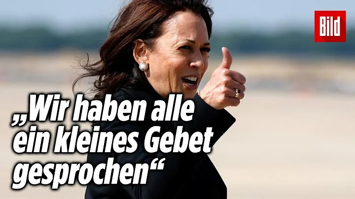 Schock-Moment fr Kamala Harris: Flugpanne bei erst...