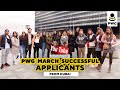 PWG March Successful Applicants - Arrival & Accommodation Tour