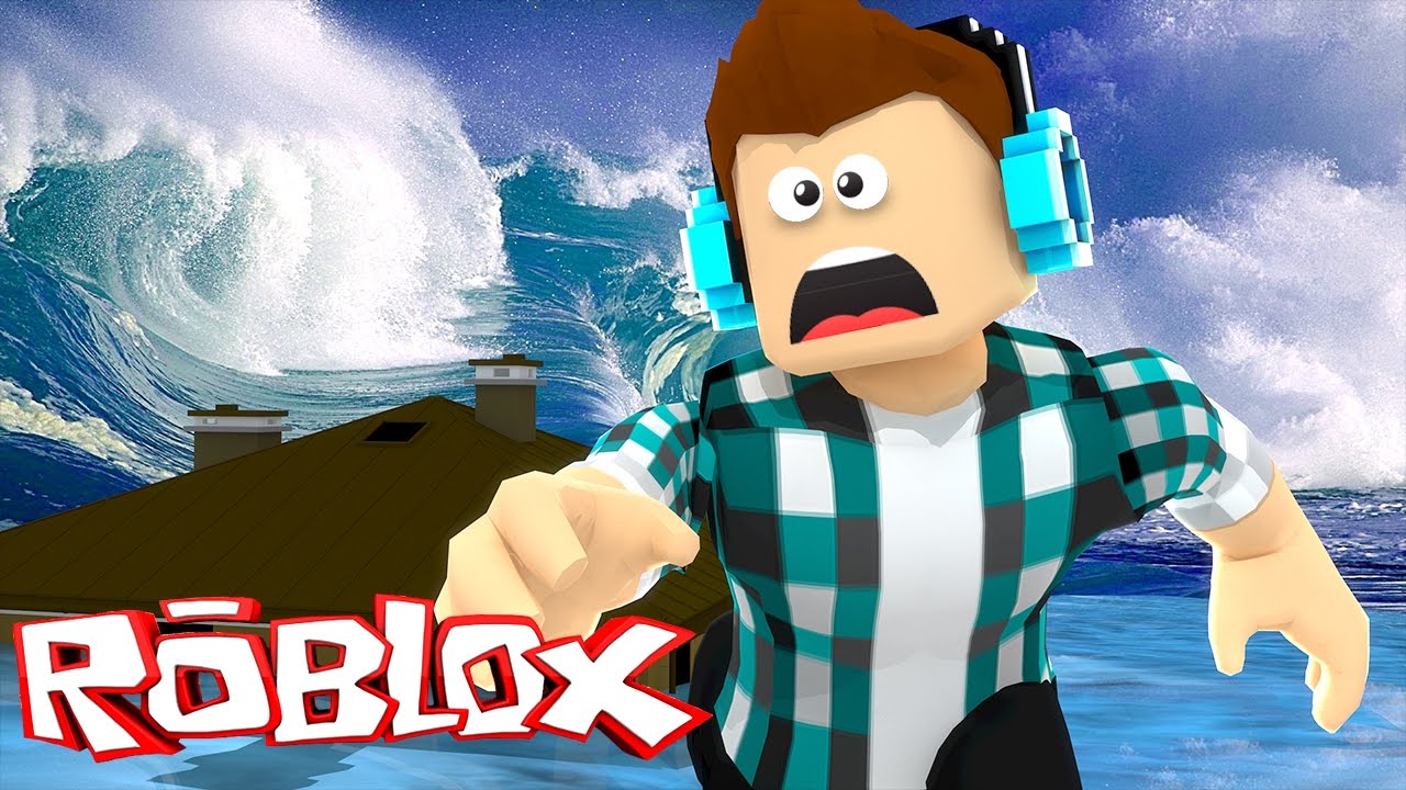 Roblox Um Tsunami Destruiu Minha Casa Roblox Natural Disaster Survival Youtube - roblox natural disaster survival evolution desastres