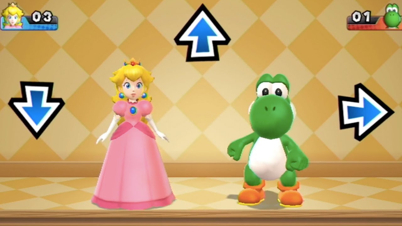 Mario Party 9 - Garden Battle (Peach vs Yoshi) | MarioGamers