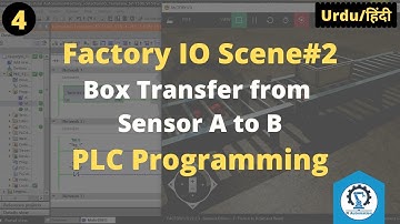 Factory IO Scene#2 PLC Programming | Box Transfer | Factory IO Tutorials | Factory IO Training