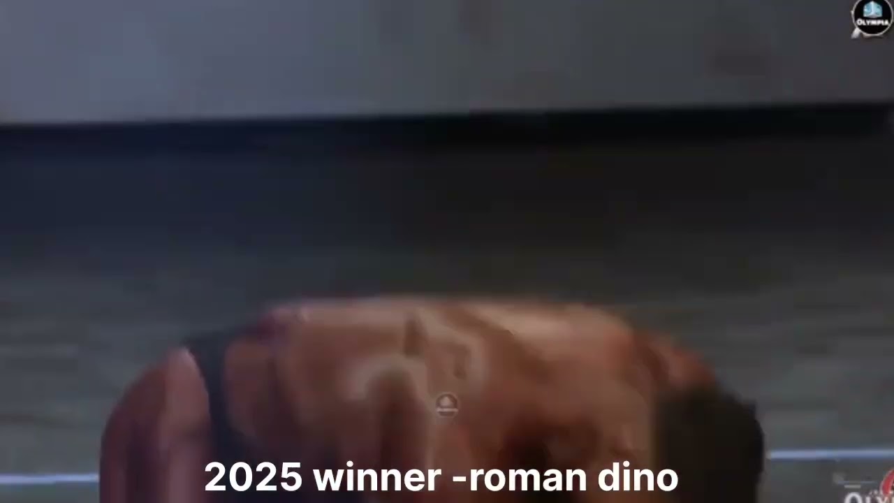 Mr. Olympia classic 2025- Roman dino 🦖🦖 