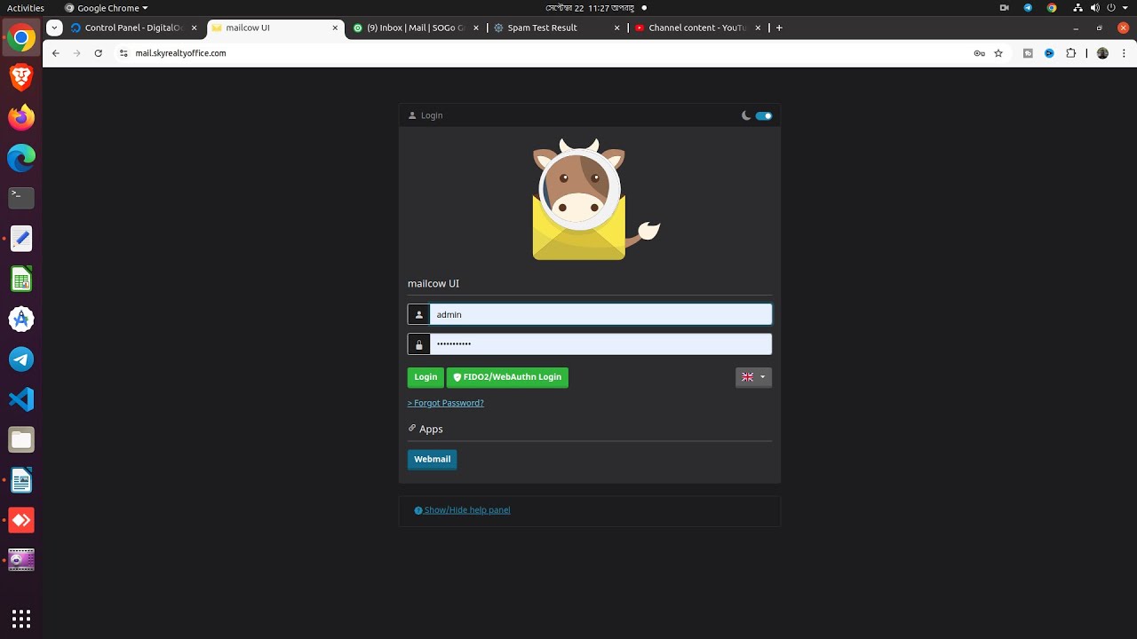 How To Setup Mailcow Linux and Domain - YouTube