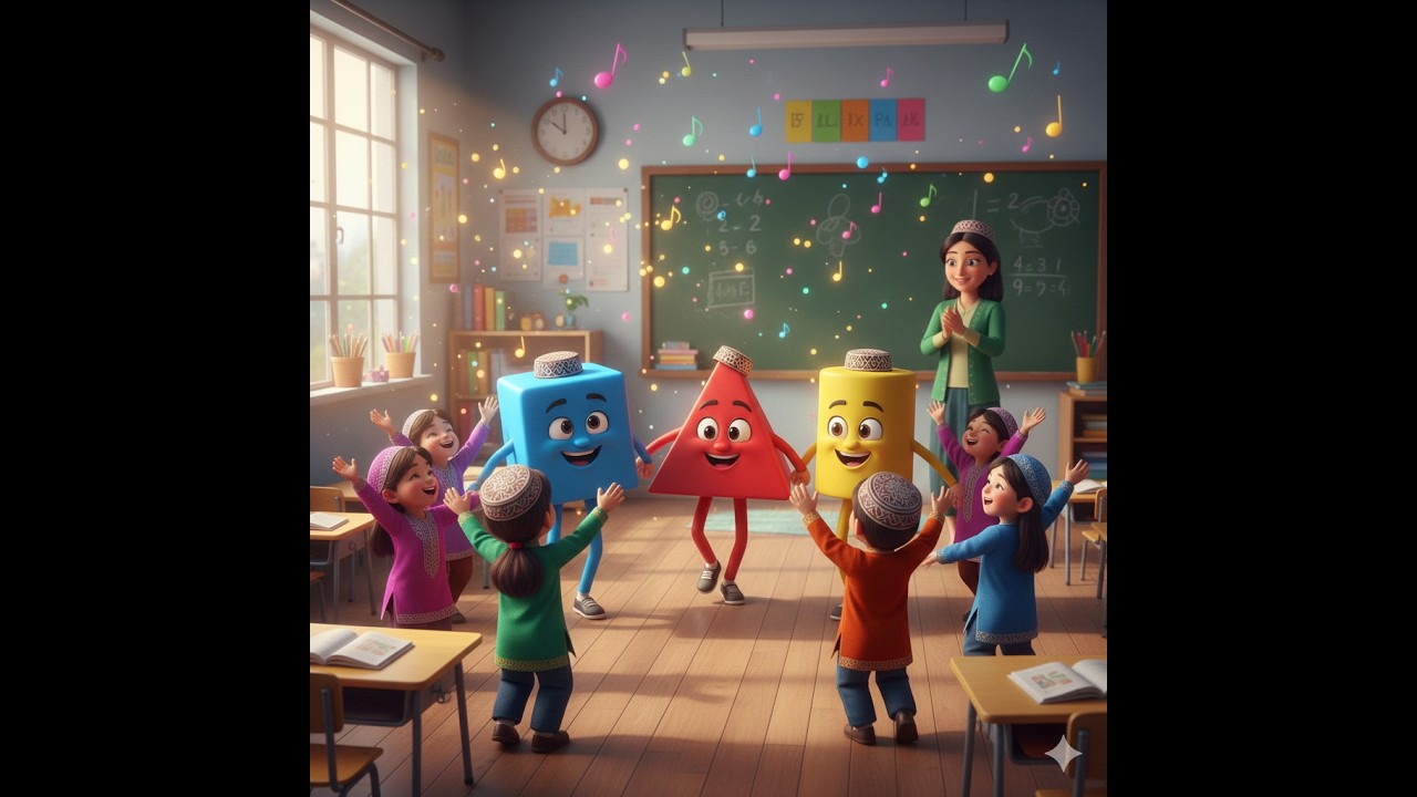 گۆرانی تەنەکان (شەشپاڵوو، هەڕەم، لوولەک) - تایبەت بە قوتابیانی پۆلی یەکەم