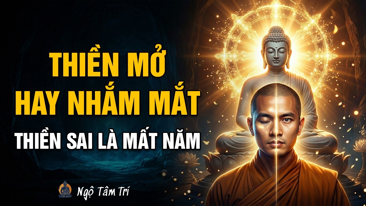 Thiền Mở Mắt và Thiền Nhắm Mắt: Khi Nào DÙNG CÁCH NÀO để TỈNH THỨC Thật Sự? | Ngộ Tâm Trí