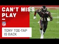 Tony Toe-Tap Is Back w/ a Sideline Catch