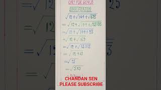 #MATH PUZZLE#MATHEMATICS# #GENIUS MATH PUZZLE#CAN YOU SOLVE THIS PUZZLE# GENIUS IQ TEST MATH PUZZLE#