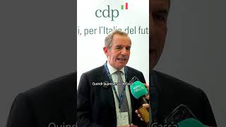 Il Presidente CDP, Giovanni Gorno Tempini, alla 42ª Assemblea #Anci2025