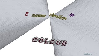 colour - 5 nouns which are synonyms of colour (sentence examples)