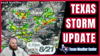 Dinner-Time Texas Weather Storm Update 2025