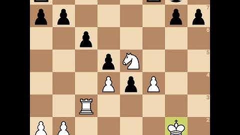 How to Trap Queen in This Chess Puzzle #shorts