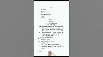 Drafting of Pleading and Conveyancing LL.B 3rd year Sem-5 question paper #lawpreparation #examprep