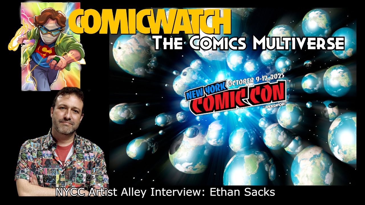 New York Comic Con 2025: Artist Ally Interviews - Ethan Sacks