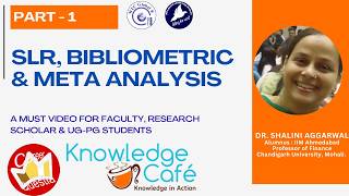 SLR , Bibliometric and Meta Analysis, Part-1 : Dr. Shalini Aggarwal