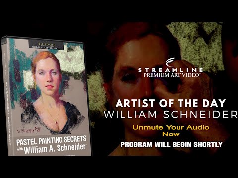 Video: Pastel: William Schneider: Slikanje Usta