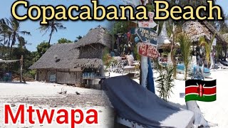 MOMBASA KENYA -COPACABANA  BEACH MTWAPA KENYA,WHY TOURISTS LIKE COMING TO THIS BEACH? MUST WATCH 😱