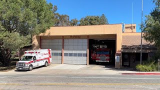 SDFD Engine 40 Responding to Structure Residential