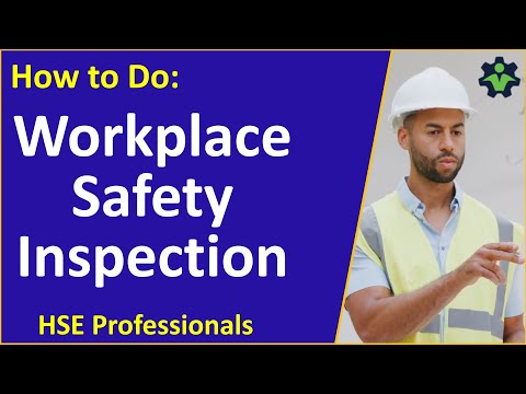 Example Of Safety Inspection Checklist