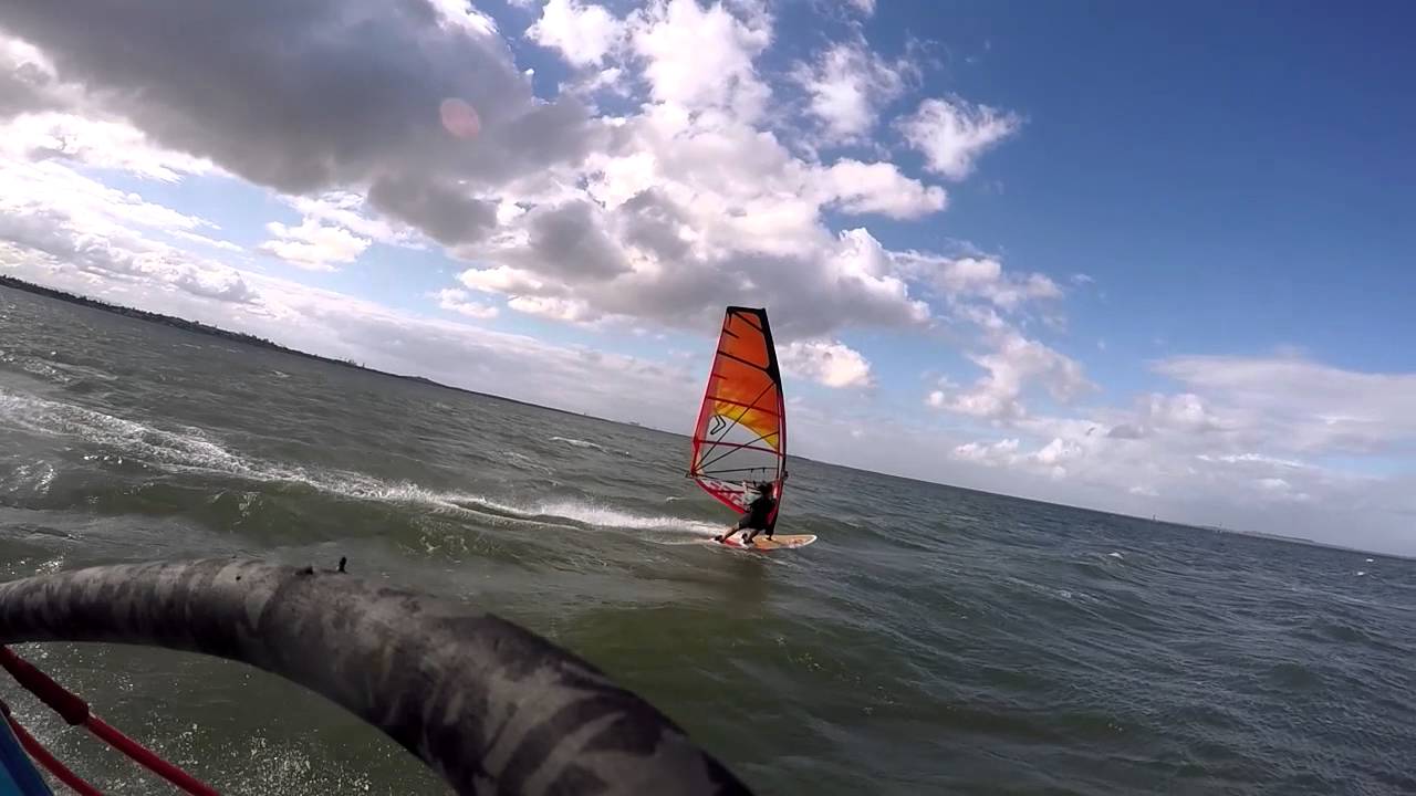 Windsurfing at Manly QLD, Christmas to New Year 2015/16