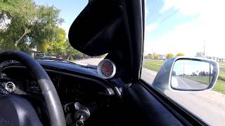 Autometer Boost gauge installed (JDM Supra project)