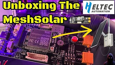 Unboxing Heltec MeshSolar | Zonne-energie LoRa + Bluetooth voor off-grid projecten!