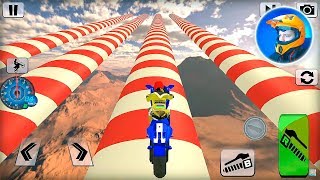 Bike Impossible Tracks Race: 3D Motorcycle Stunts Games screenshot 3