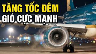 A321 TĂNG GA! RỜI VỊ TRÍ ĐỖ – Cận Cảnh Luồng Khí Sau Động Cơ ✈️🔥
