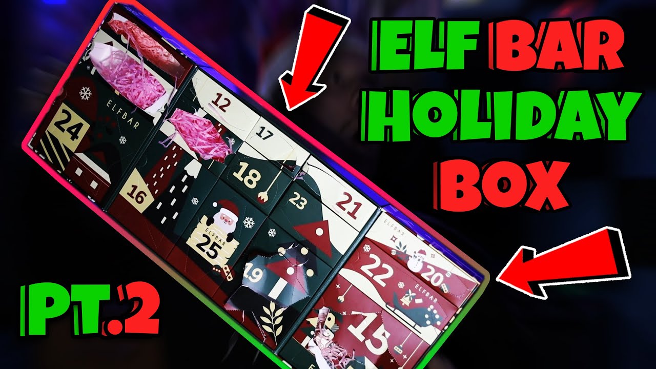 Elf Bar Christmas Box Review Pt.2 - YouTube Elf Bar Christmas Box Review Pt.2 - YouTube