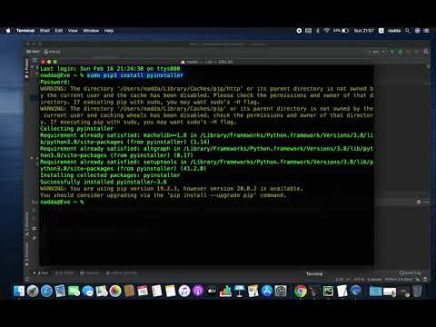 สอนไพธอน Python 3 EP12: แปลงไฟล์ python script (.py) ให้เป็น Executable file