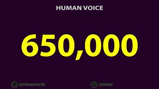How To Pronounce 650,000