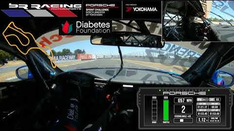 Qualifying Lap at Sonoma Raceway on June 17, 2023 in my 2021 Porsche 911 (992) GT3 Cup car.