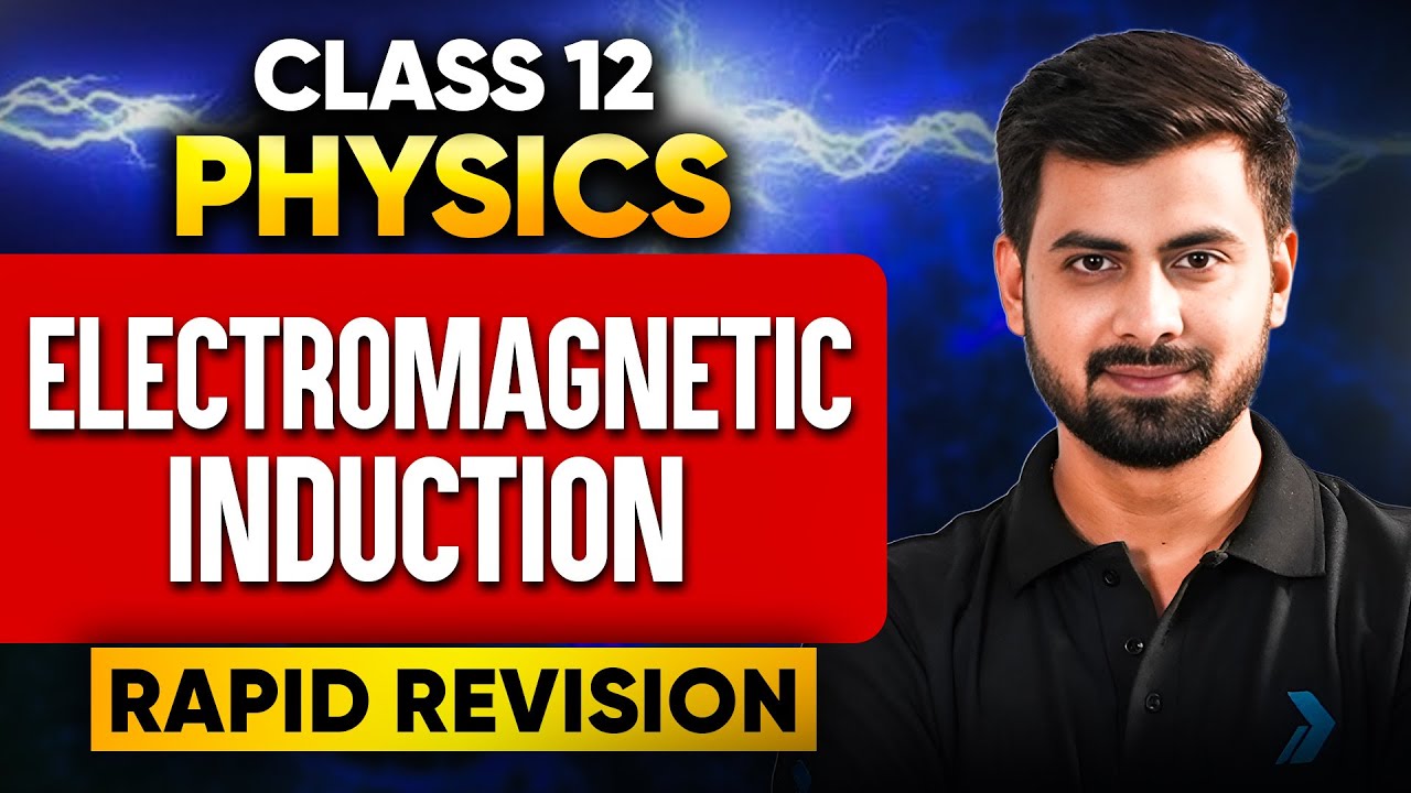 Class 12 Physics |  Electromagnetic Induction class 12 ONESHOT🔥Tushar Sir |