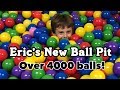 4000 Balls!! In Our Ball Pit