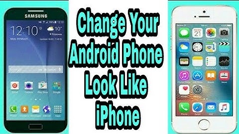 [ Hindi - हिन्दी ] How To Make Your Android Device Look Exactly Like An iPhone  (iOS 10/9)2017