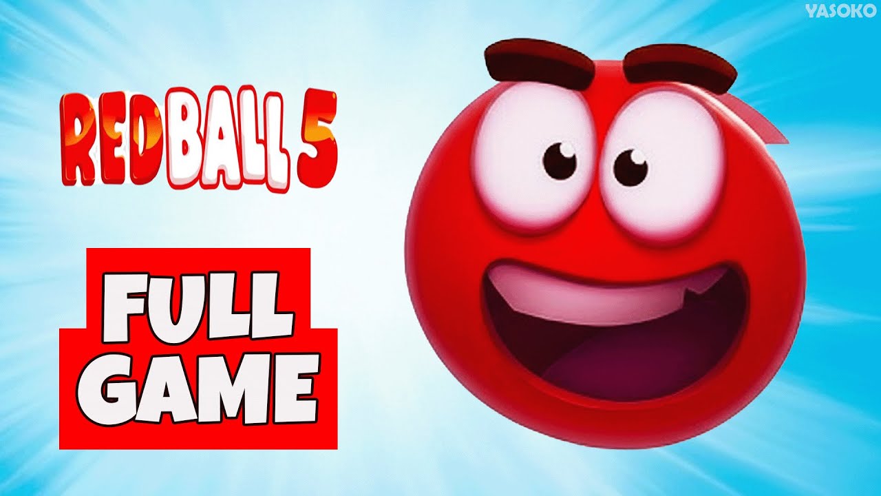 RED BALL 5 – Full Game Walkthrough (No Commentary, 1080p 60FPS)