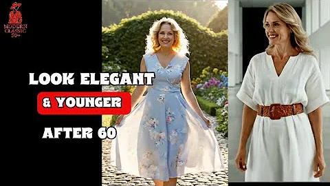 Only These 6 Basics Make You Look Young & Elegant at 60+
