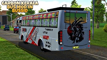 Carbon Kerala Bmr Boss Bus Mod In Bus Simulator Indonesia - Bussid Bus Mod - Bussid Car Mod - Bussid