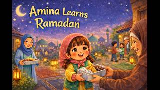 Amina Learns Ramadan | A Heartwarming Children’s Ramadan Story | Islamic kids story