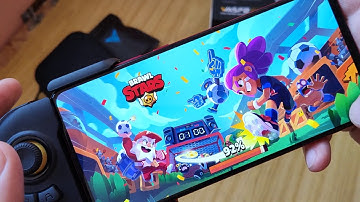 Gamepad Flydigi Wasp 2 Elite and gaming in Brawl Stars
