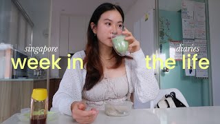 a busy week in the life in singapore | 9-6 intern office diaries, interview, daily life