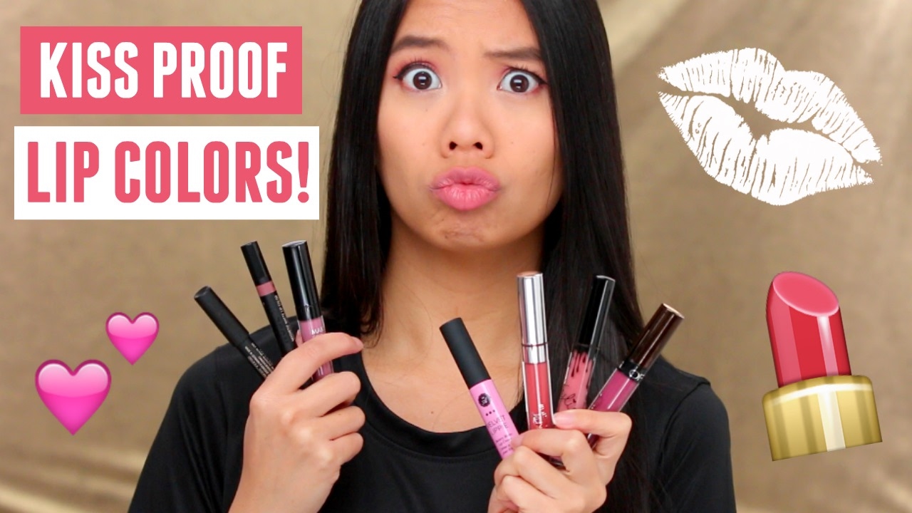 Kiss Proof Matte Lip Colors! (TryOn & Live Testing) YouTube