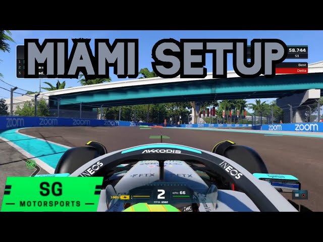 F1 22 Miami Setup Guide for Wheel and Pad