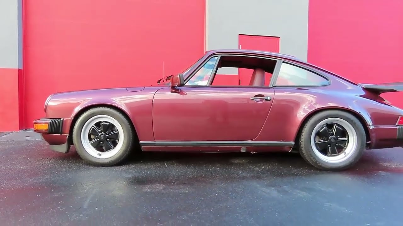 Ruby red 1984 Porsche 911 Carrera / Xpel ppf / Paint corrected.