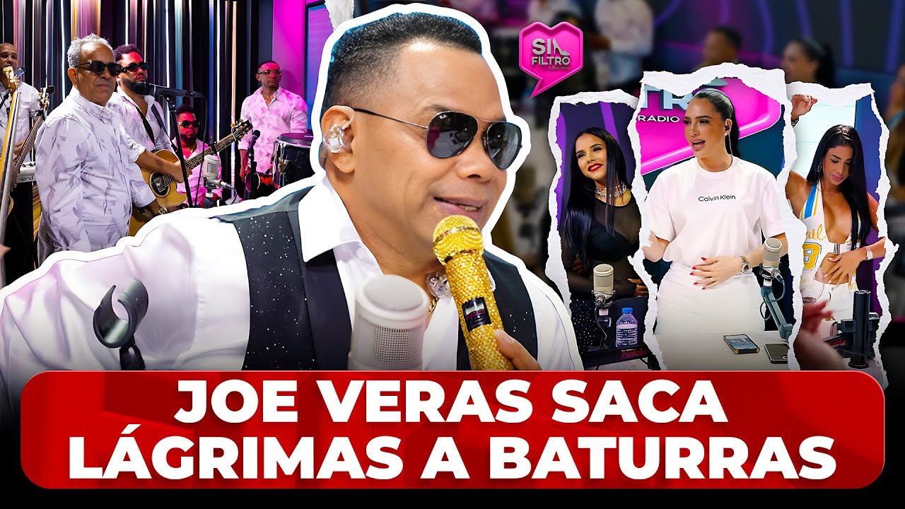 JOE VERAS SACA LÁGRIMAS A LAS BATURRAS EN PLENO CONCIERTO EN CABINA