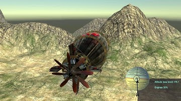 Unity3D zeppelinOne sneak peek